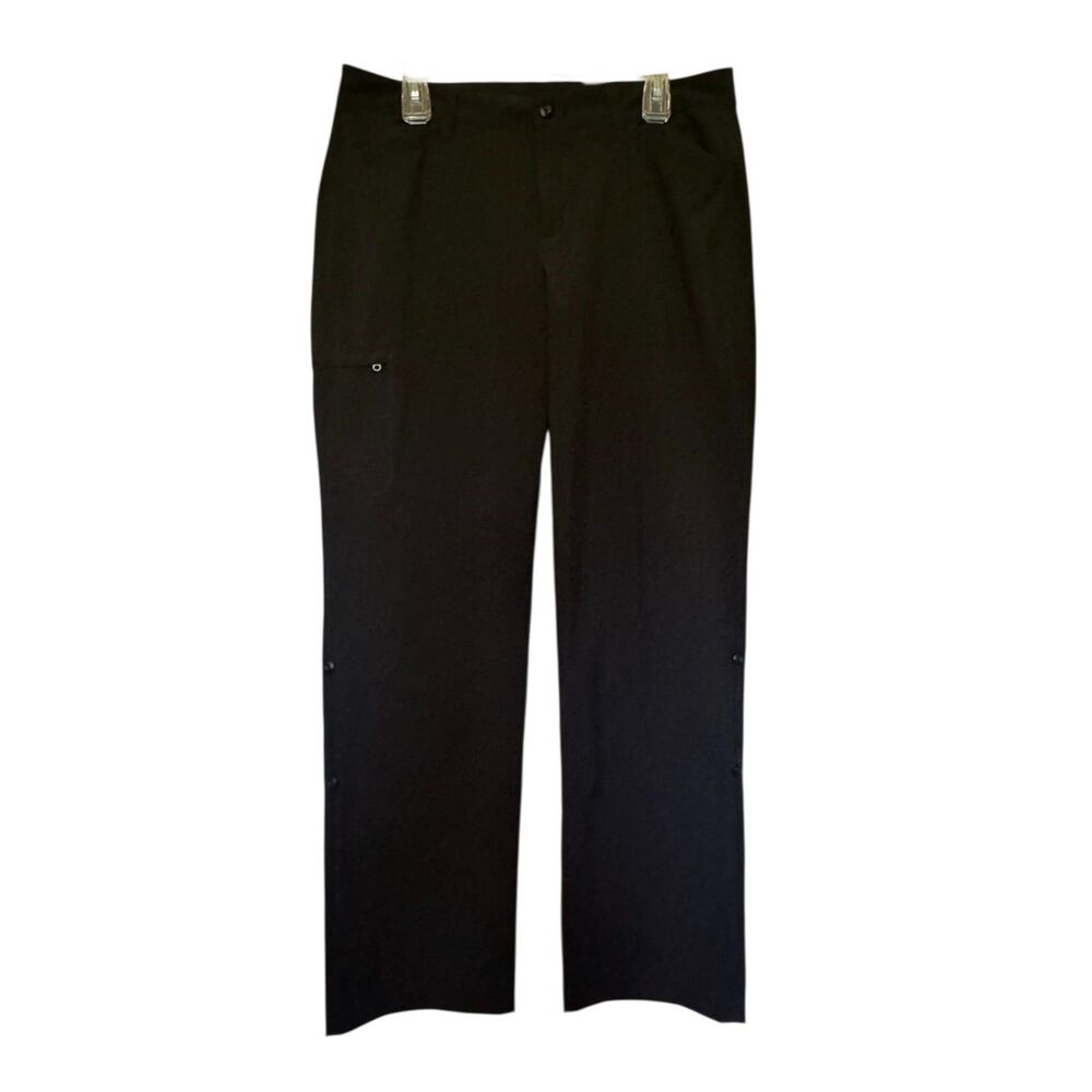 ATHLETA womens size 12 tall Wander olive green straight leg outdoor hiking pants